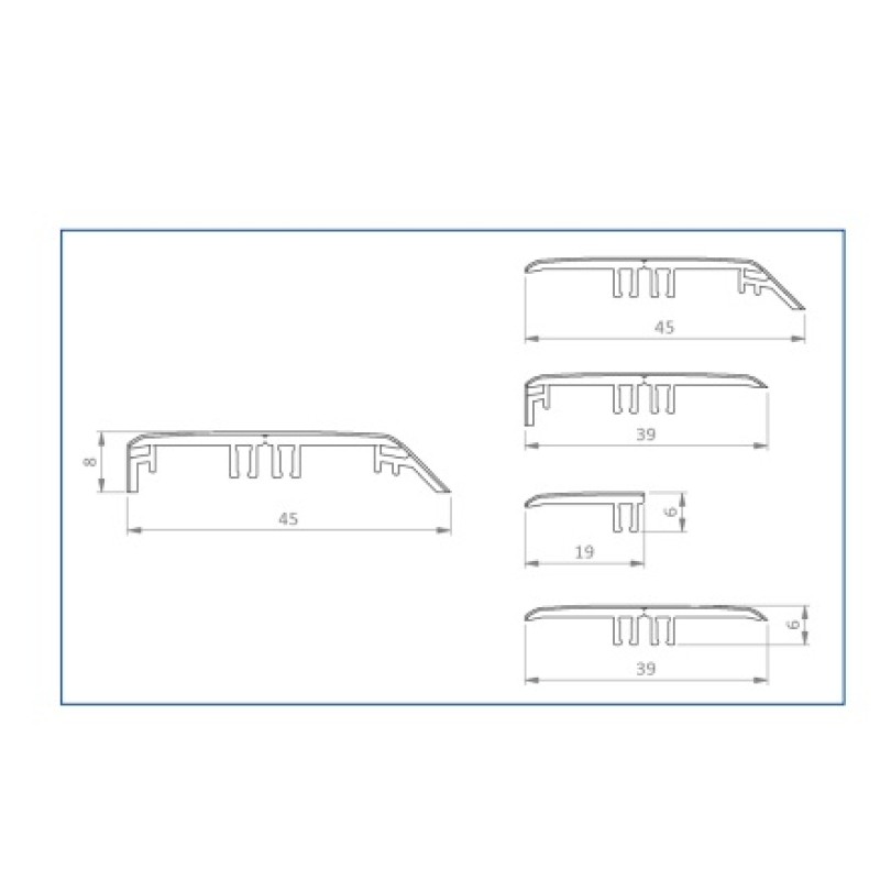 QuickStep Vinyl Incizo 5 in 1 Profile to suit the Illume Range